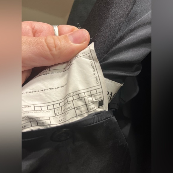 ARMANI COLLEZIONI made in Italy, black tie dinner jacket men’s 42R - Picture 7 of 15